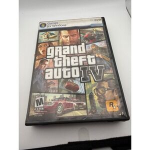 Grand Theft Auto IV PC DVD Games for Windows Live GTA 4 Rockstar Games 2